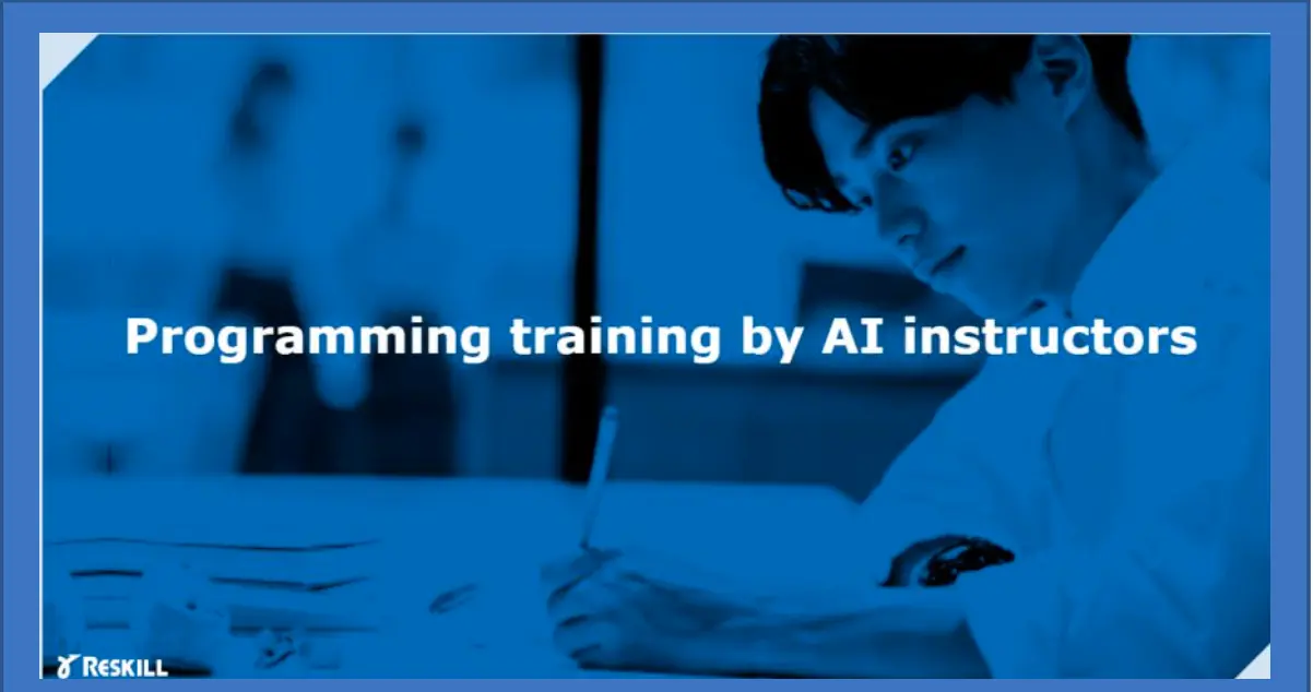 『研修業界初』AI が講師を務めるプログラミング研修がスタート